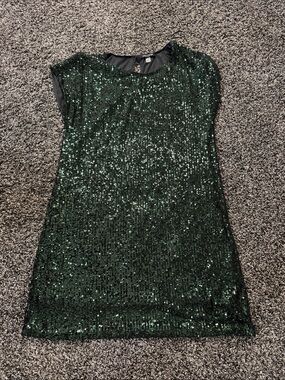 cable and gauge green sequin dress & | Dresses | Cable Gauge Sequined Party Size Xl Sadlyn sequin